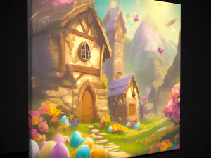 イースター絵画 8 3Dモデル