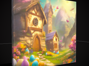 Easter Painting Eight 3D Model