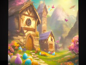Easter Painting Eight 3D Model