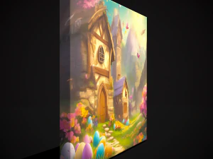 Easter Painting Eight 3D Model