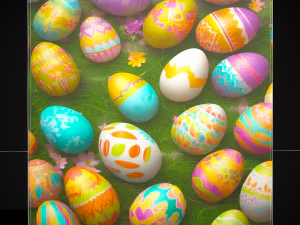 Easter Painting Eight 3D Model