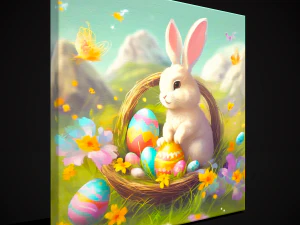 Wielkanocny obraz sz&oacute;sty Model 3D