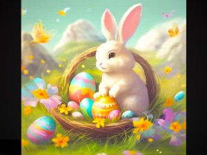 Easter Painting Six 3D मॉडल