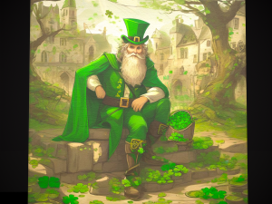 St Pattys Painting Three 3D Model