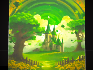 St Pattys Painting Two 3D Модель