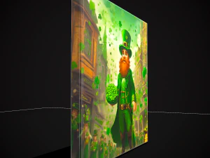 St Pattys Painting One 3D Model