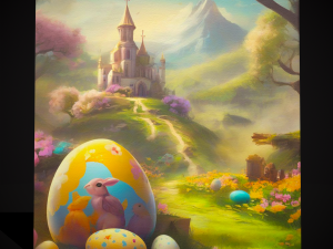 Easter Painting Five 3D 模型
