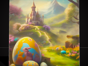 Easter Painting Five 3D 模型