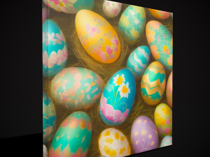 Easter Painting Three 3D Model