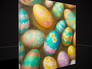 Easter Painting Three 3D 模型