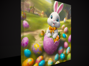 Easter Painting One Model 3D