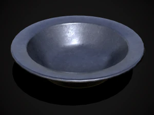 Основна металева чаша 3D Модель