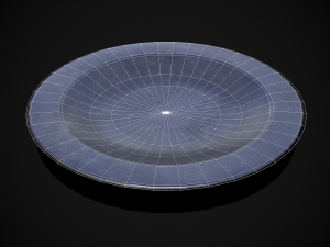Basic Metal Plate 3D Модель