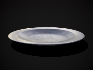 Basic Metal Plate 3D Модель