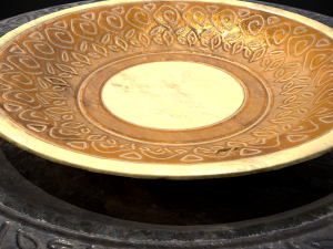Medieval Fancy Plates - s- Files Include FBX and OBJ Includes PBR Texture in 4096 x 4096 - 3D Model