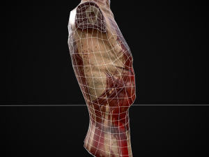 Severed Male Torso 3D Модель