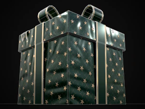 Holiday Gift Box 3D Model