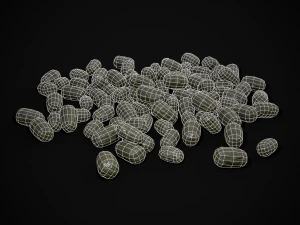 Deer Poop 3D Model
