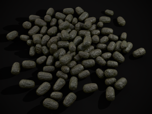 Deer Poop 3D Model