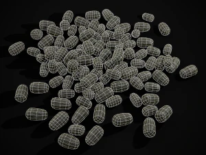 Deer Poop 3D Model