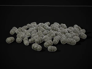Deer Poop 3D Model