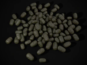 Deer Poop 3D Model