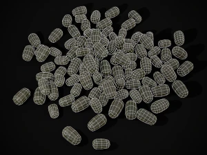 Deer Poop 3D Model