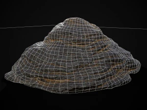 Cow Poop 3D Model