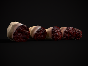 Severed Toes Set 3D Model
