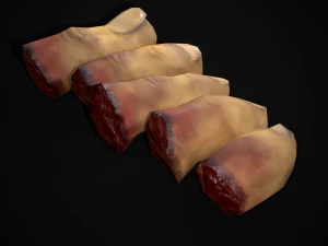 Severed Toes Set 3D Model