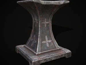 Landasan Pembuat Alat Ornamen Model 3D