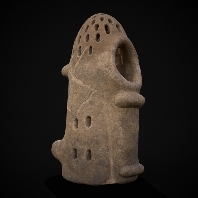 Clay Bee Keeper Smoker 3Dモデル .c4d .max .obj .3ds .fbx .stl .blend 