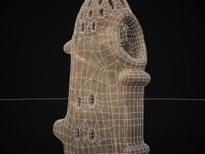 Clay Bee Keeper Smoker 3Dモデル