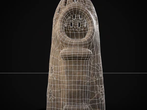Clay Bee Keeper Smoker 3D Model