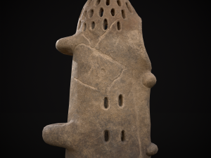 Clay Bee Keeper Smoker 3Dモデル