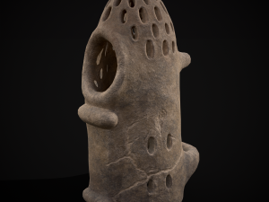 Clay Bee Keeper Smoker 3Dモデル