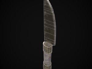 Ornamental Knife 3D Model