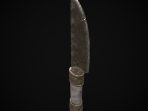 Ornamental Knife 3D मॉडल