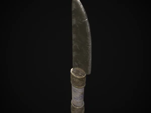Ornamental Knife 3D Model