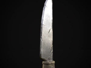Ornamental Knife 3D Model