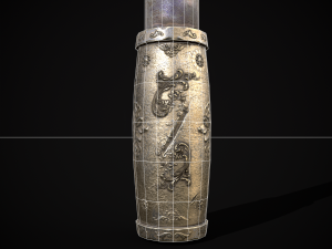 Ornamental Knife 3D मॉडल