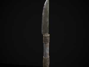 Ornamental Knife 3D मॉडल