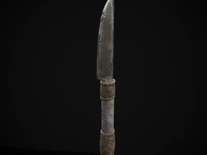 Ornamental Knife 3D Model