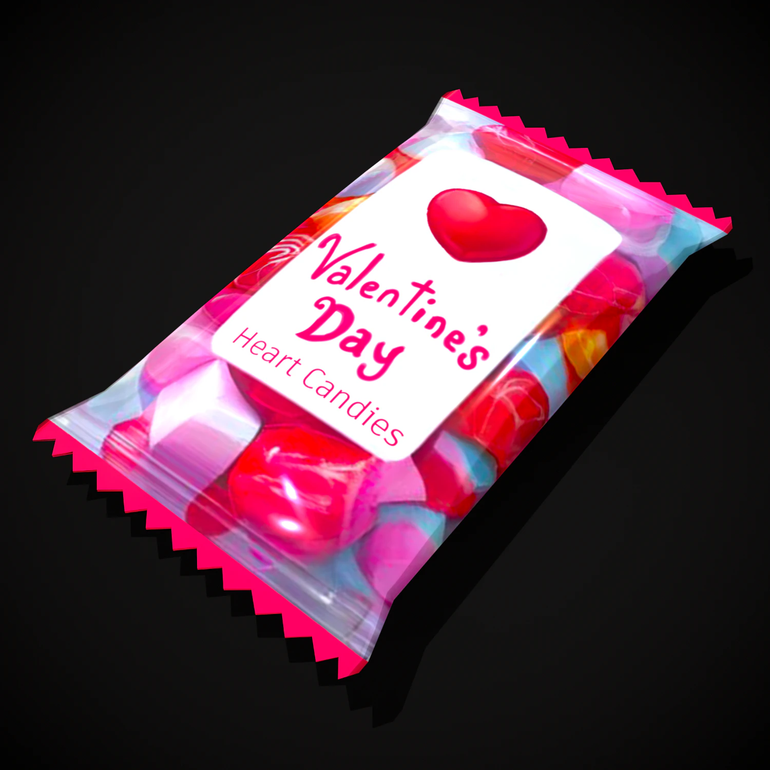 Pakiet Walentynkowych Cukierk&oacute;w Model 3D .c4d .max .obj .3ds .fbx .stl .blend 