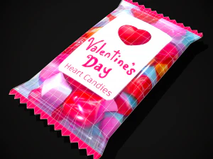 Pakiet Walentynkowych Cukierk&oacute;w Model 3D