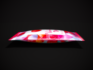 Valentine Candy Package 3D 模型