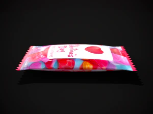 Pakiet Walentynkowych Cukierk&oacute;w Model 3D