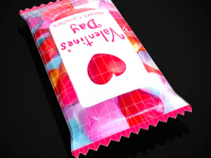 Pakiet Walentynkowych Cukierk&oacute;w Model 3D