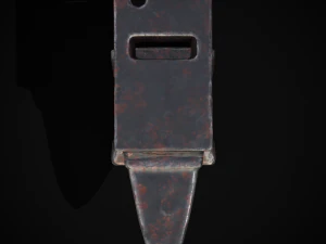 Classic Iron Anvil 3D Model