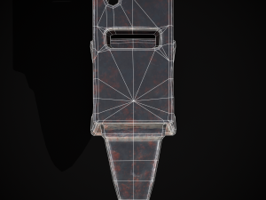 Classic Iron Anvil 3D Модель